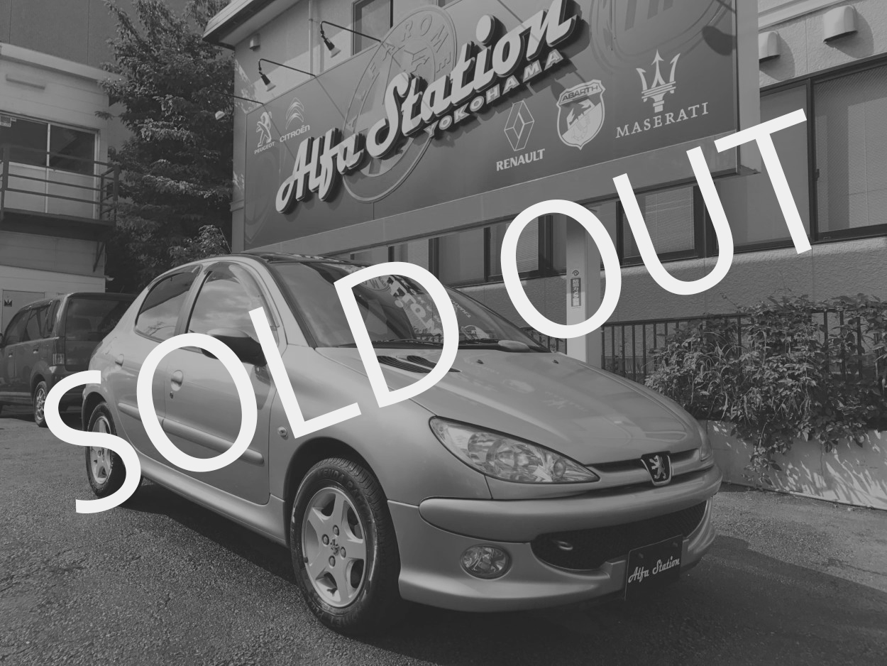 SOLD OUT】 PEUGEOT 206グリフ | ALFA STATION / Smart Land